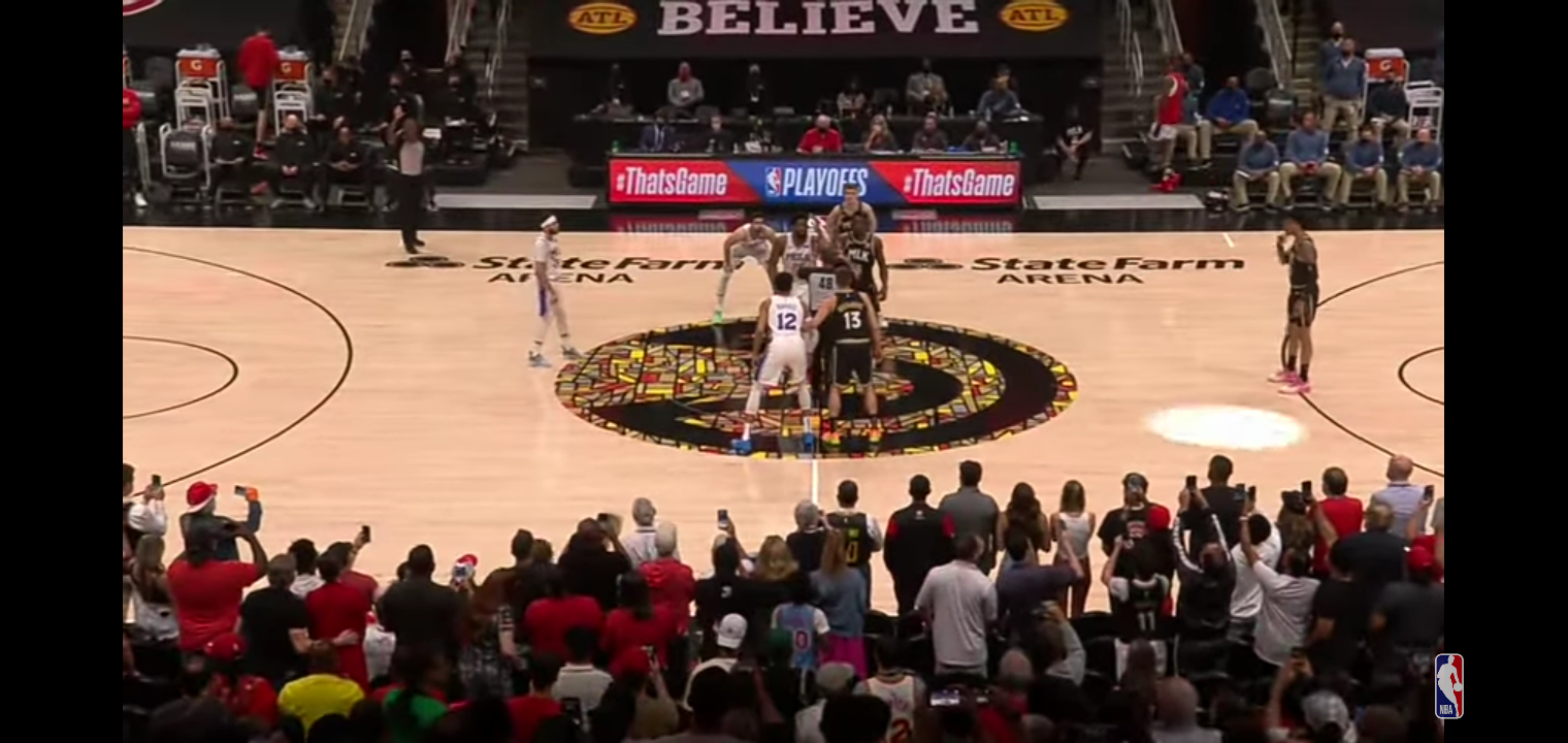76ERS @ HAWKS NBA PLAYOFFS HIGHLIGHTS