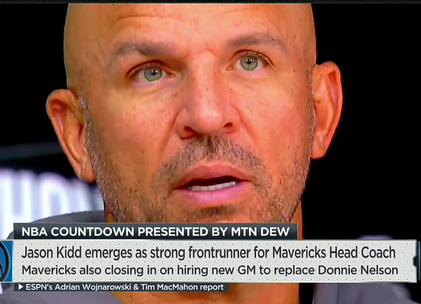 Adrian Wojnarowski: Jason Kidd is in contract talks with the Dallas Mavericks