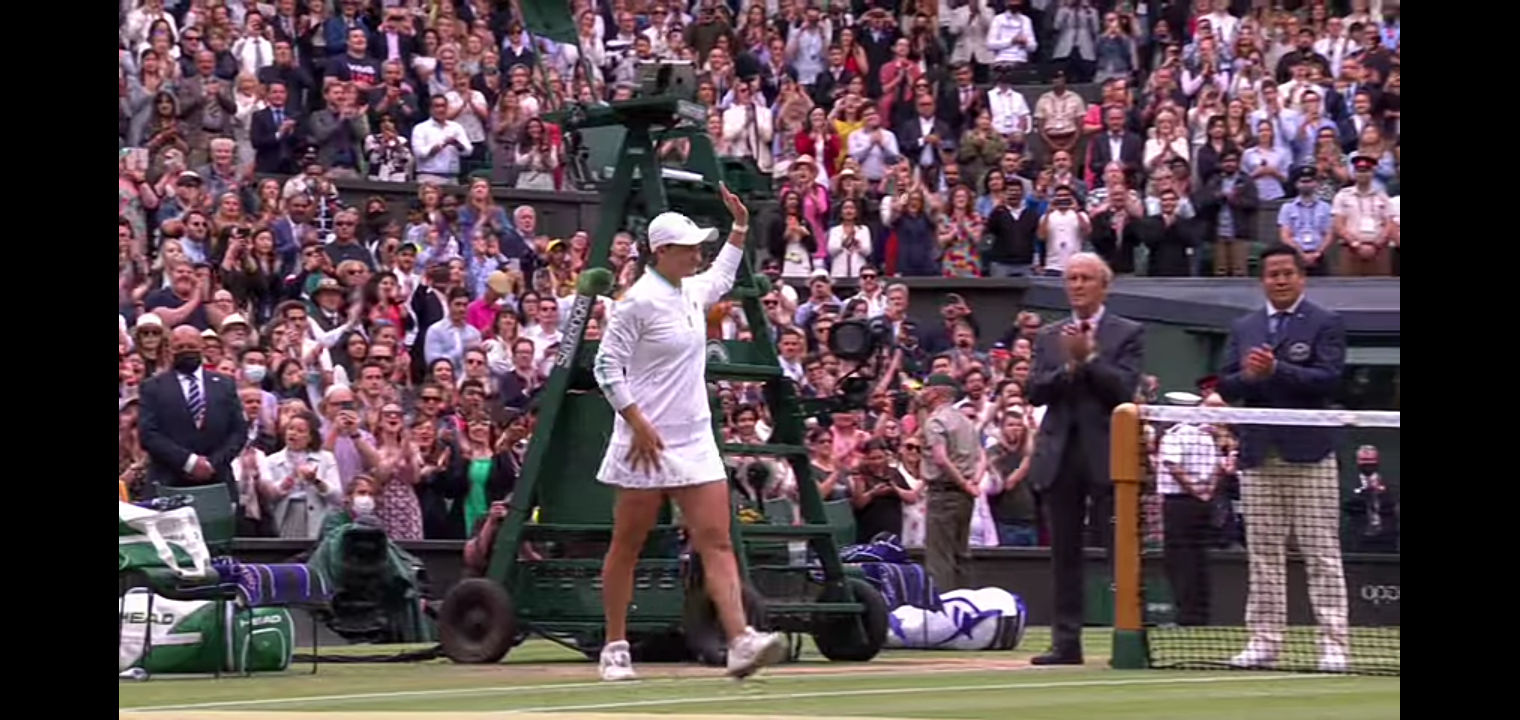 Ashleigh Barty claims first Wimbledon title after defeating Karolina Pliskova Wimbledon Highlights