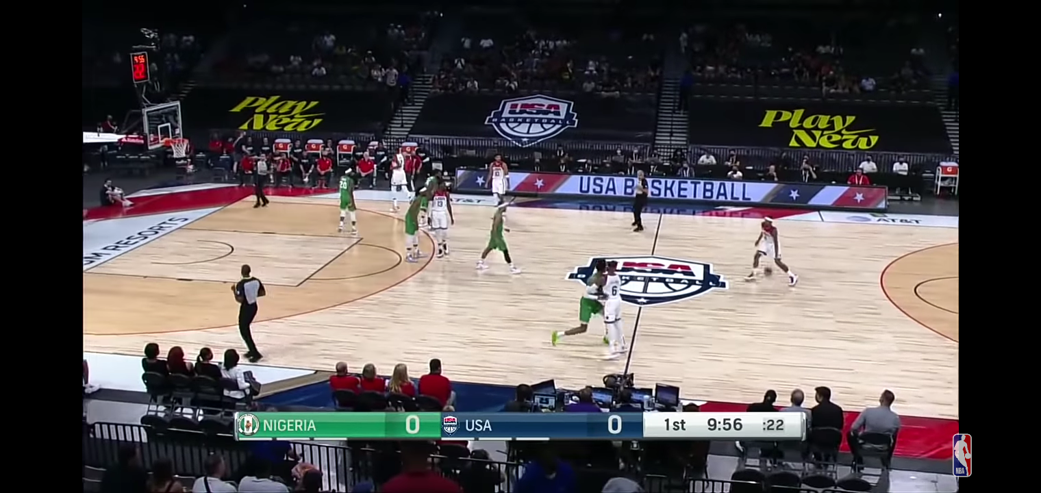 USA vs. NIGERIA EXHIBITION GAME HIGHLIGHTS