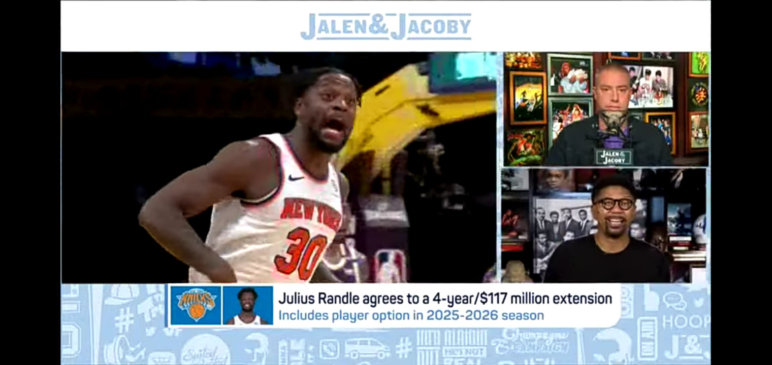 Julius Randle’s $117M extension is a ‘boss move’  Jalen Rose