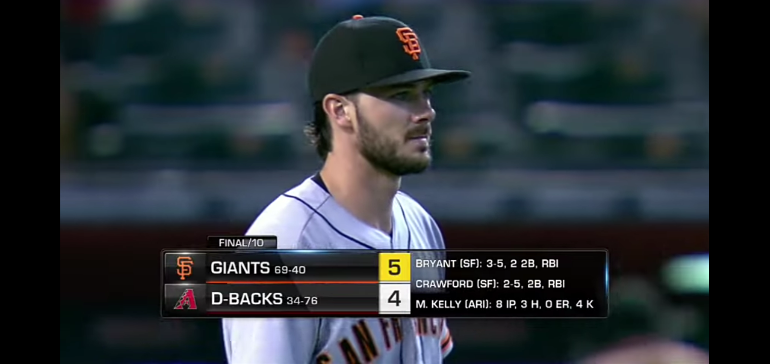 Giants @ D-backs MLB Highlights