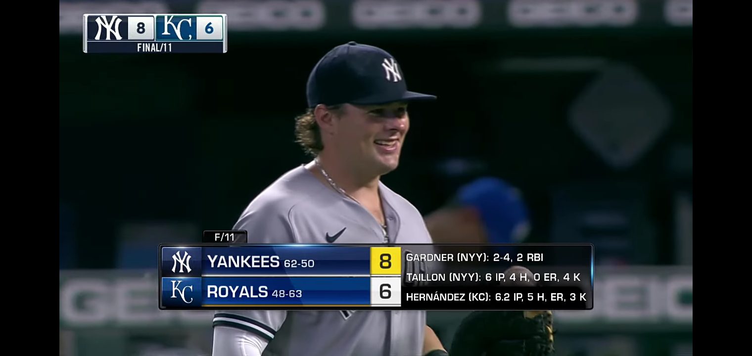 Yankees @ Royals MLB Highlights
