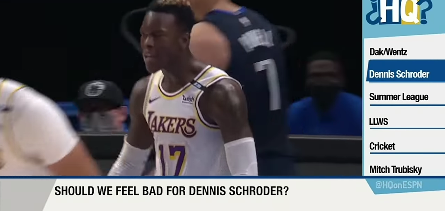 Should we feel bad for Dennis Schroder?