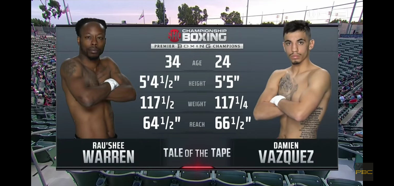 Warren vs Vazquez HIGHLIGHTS