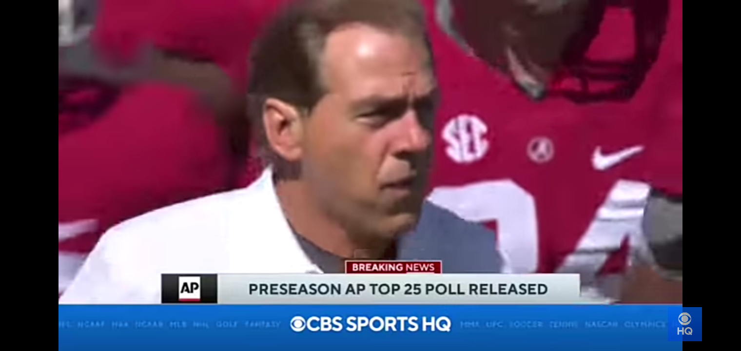 First College Football AP Top 25 Released in 2021