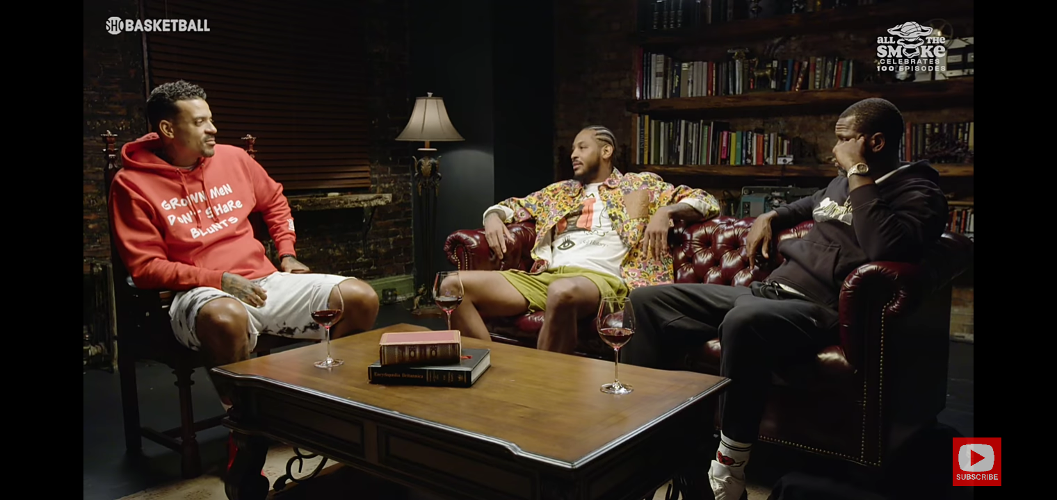 Carmelo Anthony Ep 100 ALL THE SMOKE Full Episode