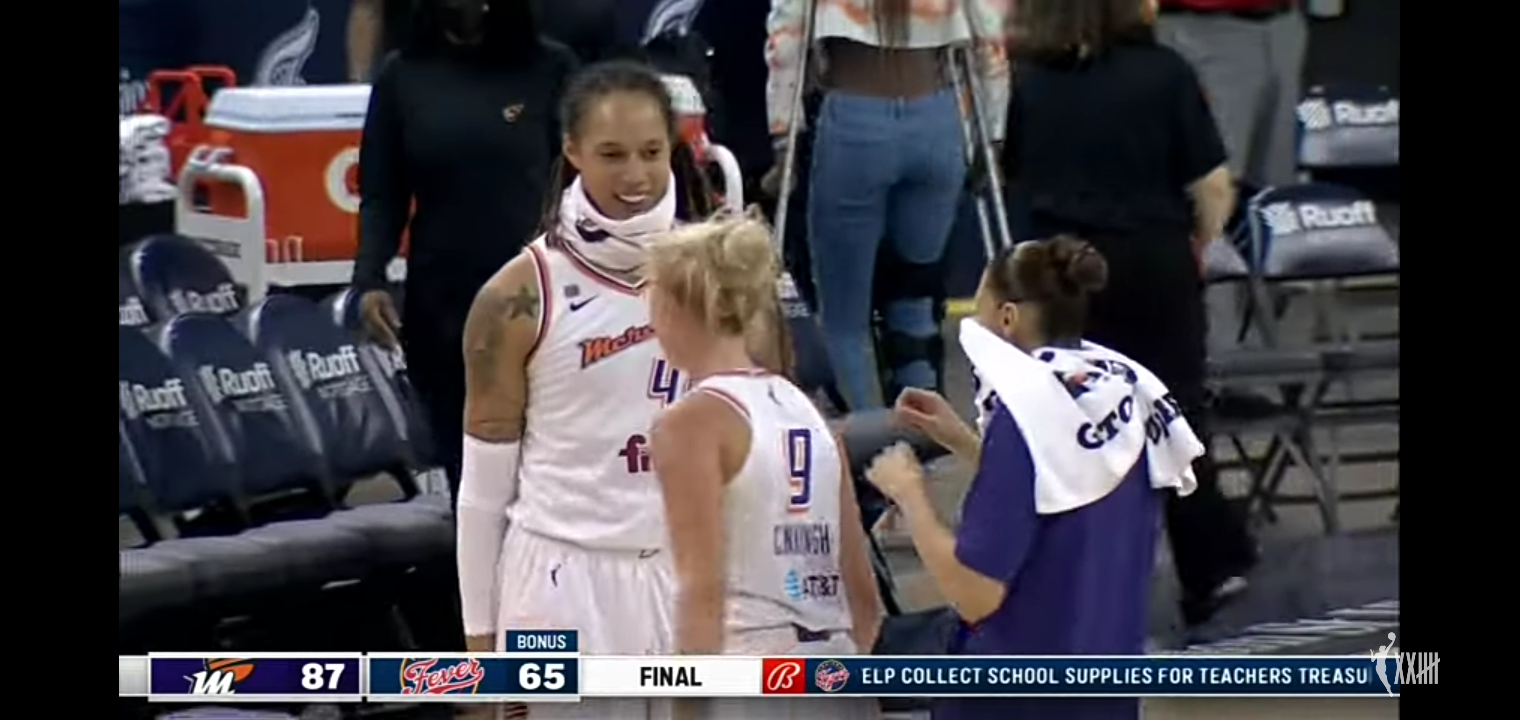 PHOENIX MERCURY @ INDIANA FEVER WNBA HIGHLIGHTS