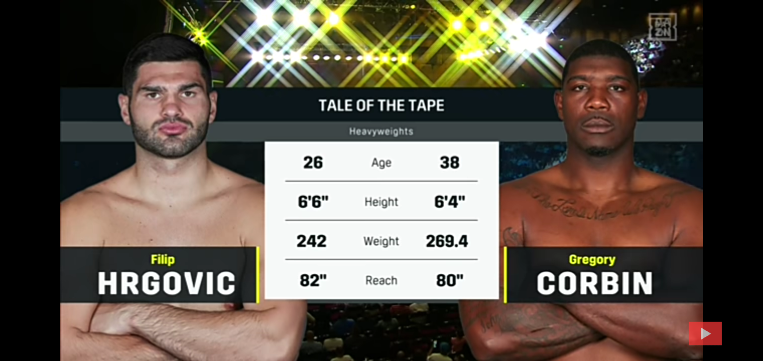 Filip Hrgovic vs. Gregory Corbin