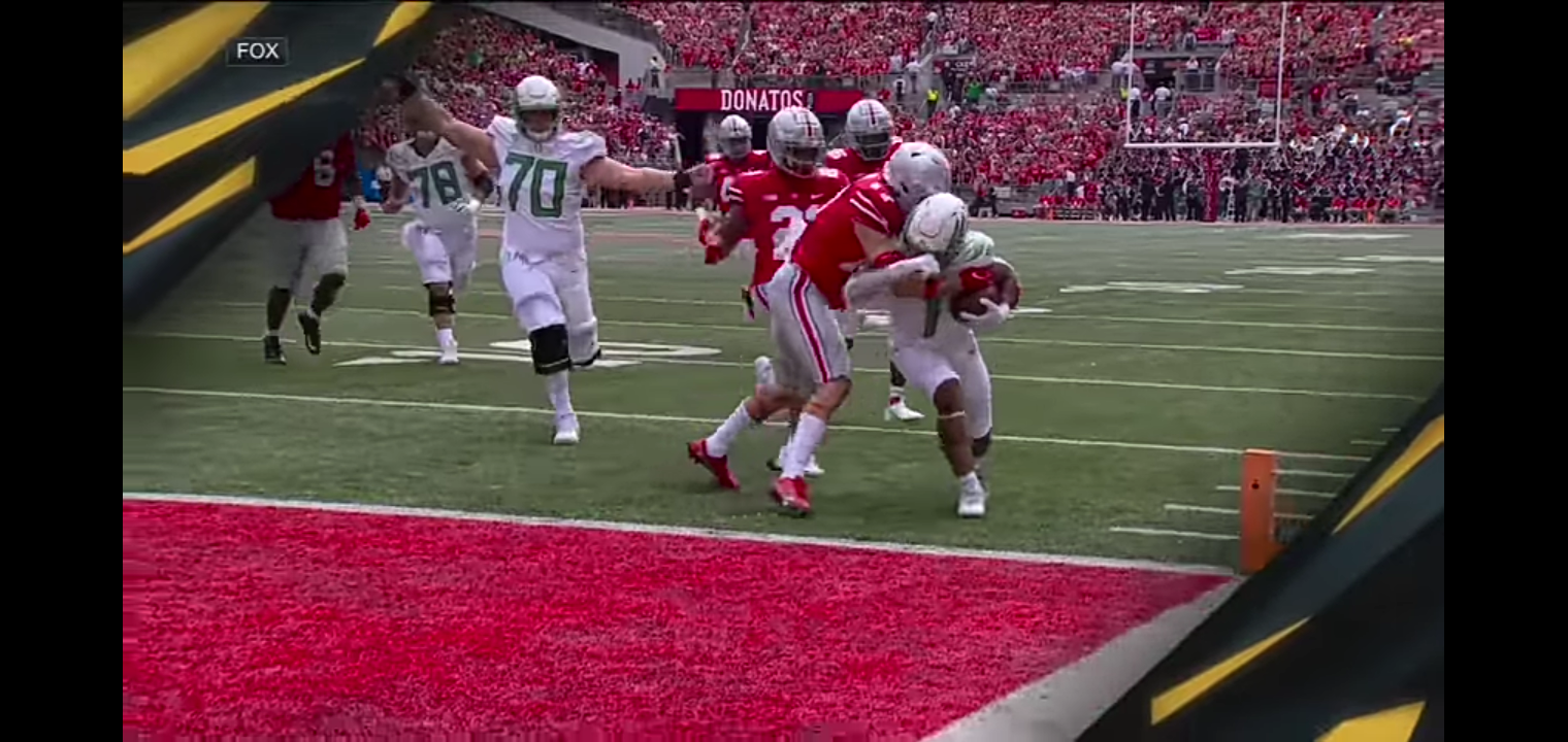 Oregon Ducks at Ohio State Buckeyes
