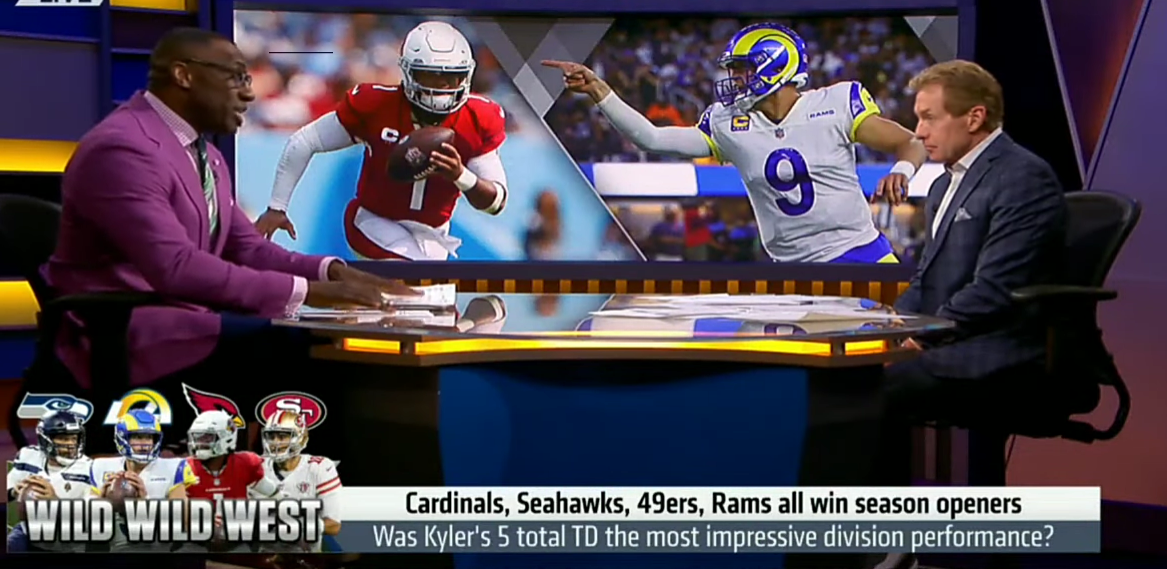 UNDISPUTED – Skip reacts to yesterday’s Seahawks, Cardinals, 49ers & Rams win