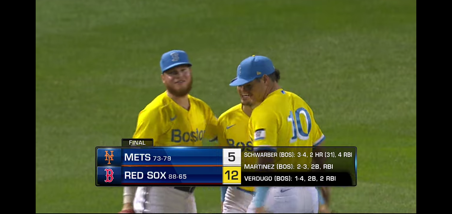 Mets @ Red Sox MLB Highlights