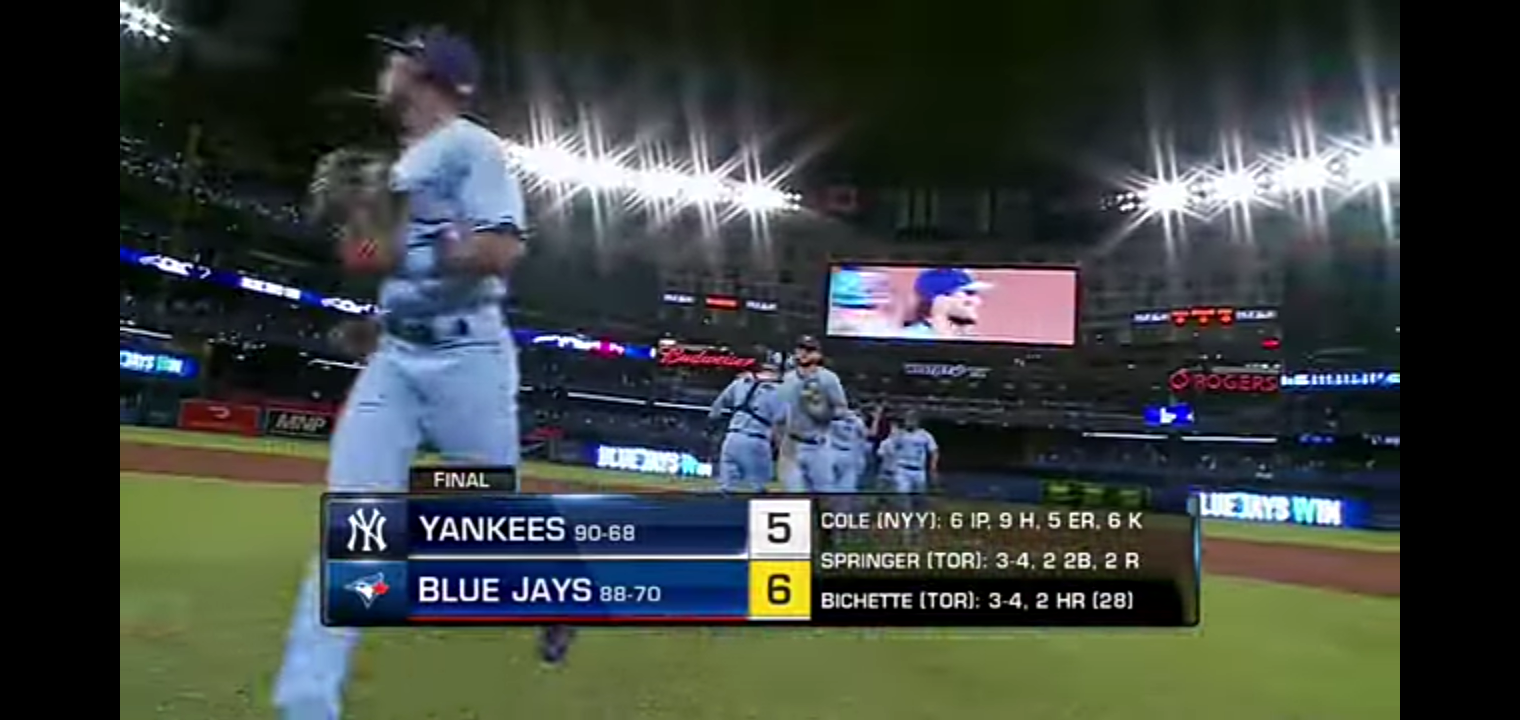 Yankees @ Blue Jays MLB Highlights