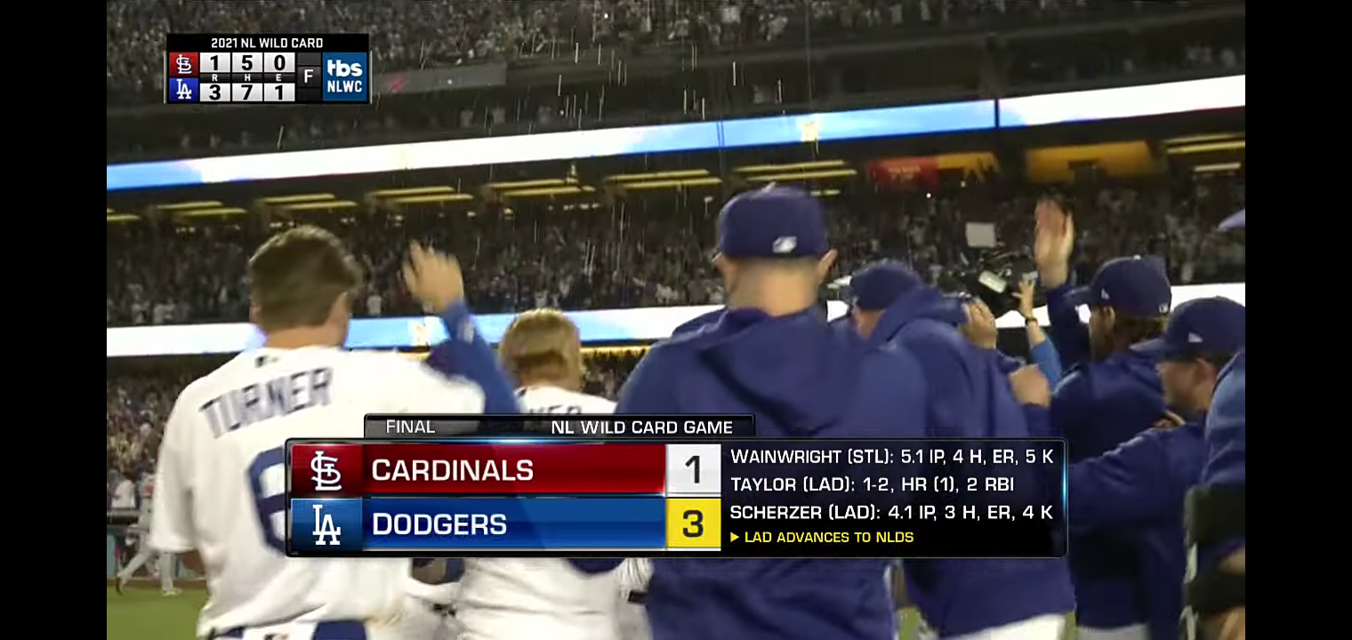 Cardinals vs. Dodgers NL Wild Card Game MLB Highlights