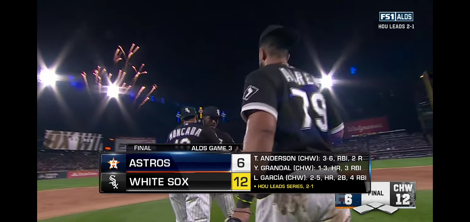 Astros vs. White Sox ALDS Game 3 MLB Highlights