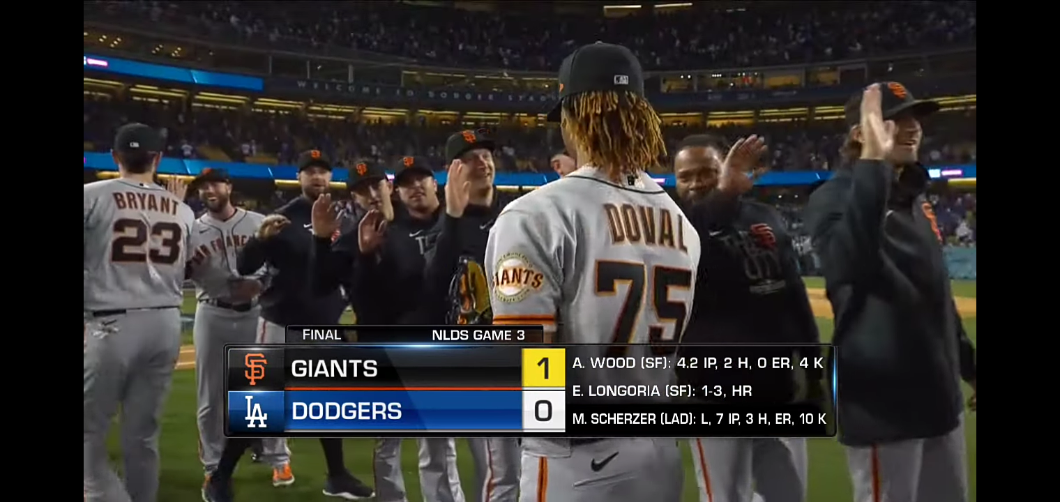 Giants vs. Dodgers NLDS Game 3 MLB Highlights