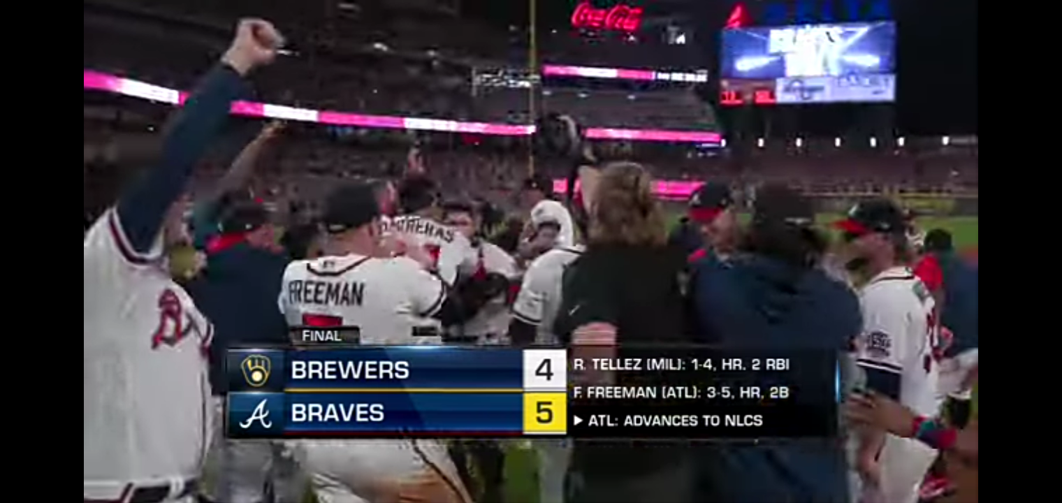 Brewers vs. Braves NLDS Game MLB Highlights