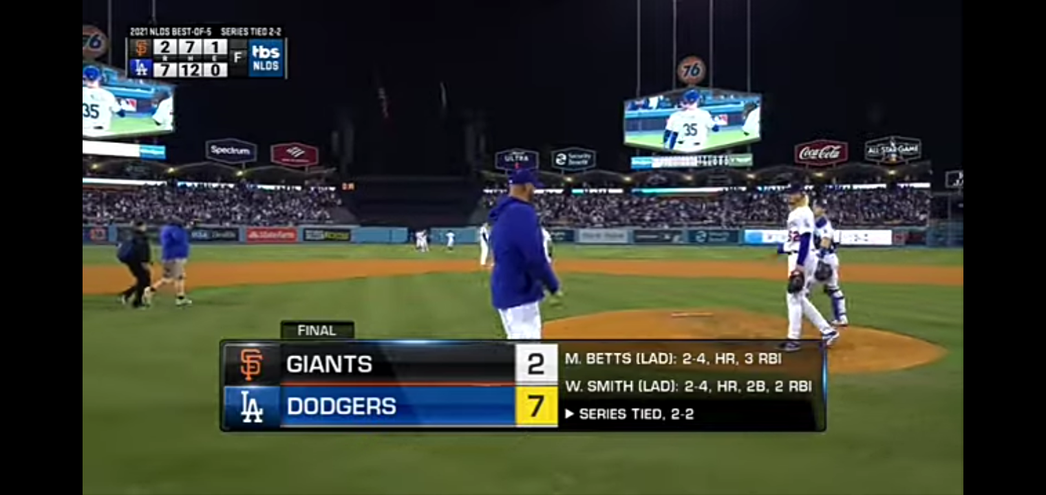 Giants vs. Dodgers NLDS Game 4 MLB Highlights