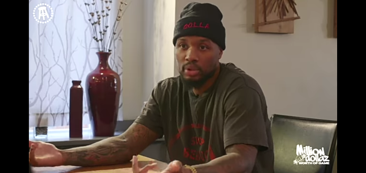 Million Dollaz Worth of Game Episode 99 “Dame Time” featuring Damian Lillard