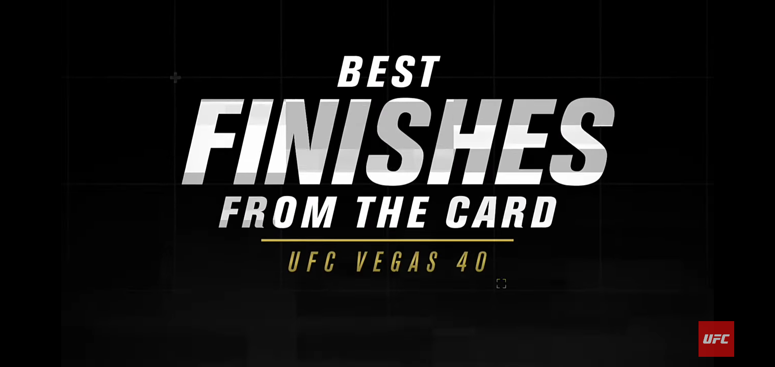 Top Finishes From UFC Vegas 40 Fighters