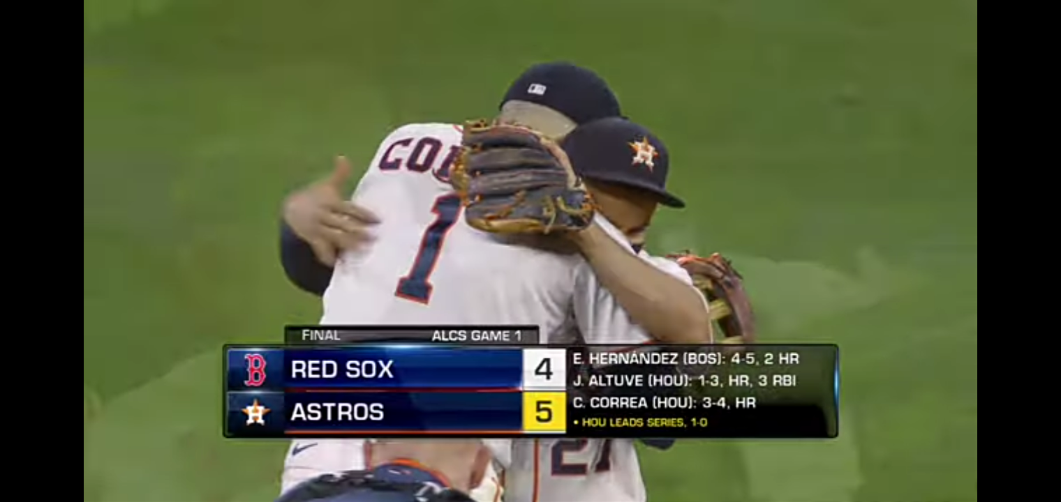 Red Sox vs. Astros ALCS Game 1 MLB Highlights
