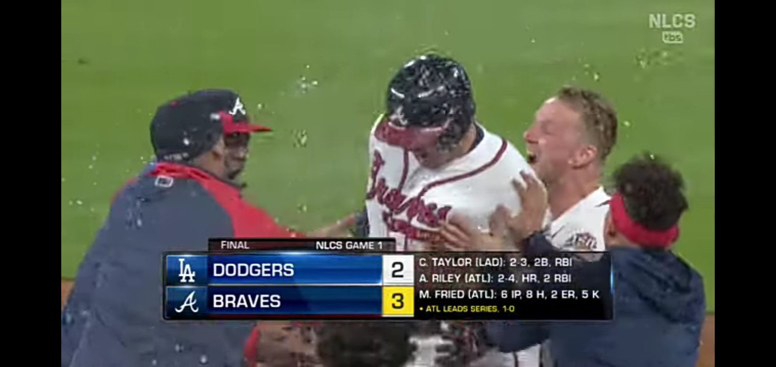 Dodgers vs. Braves NLCS Game 1 MLB Highlights