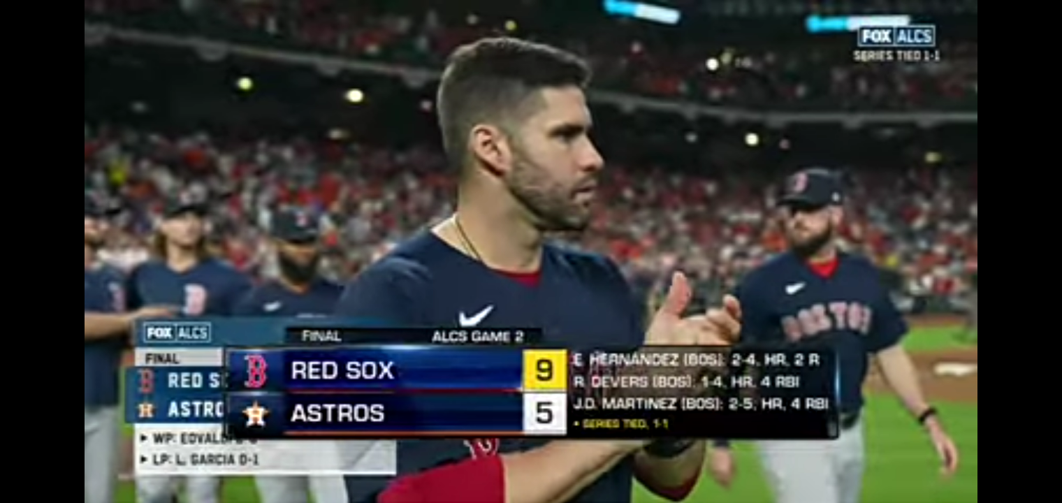 Red Sox vs. Astros ALCS Game 2 MLB Highlights