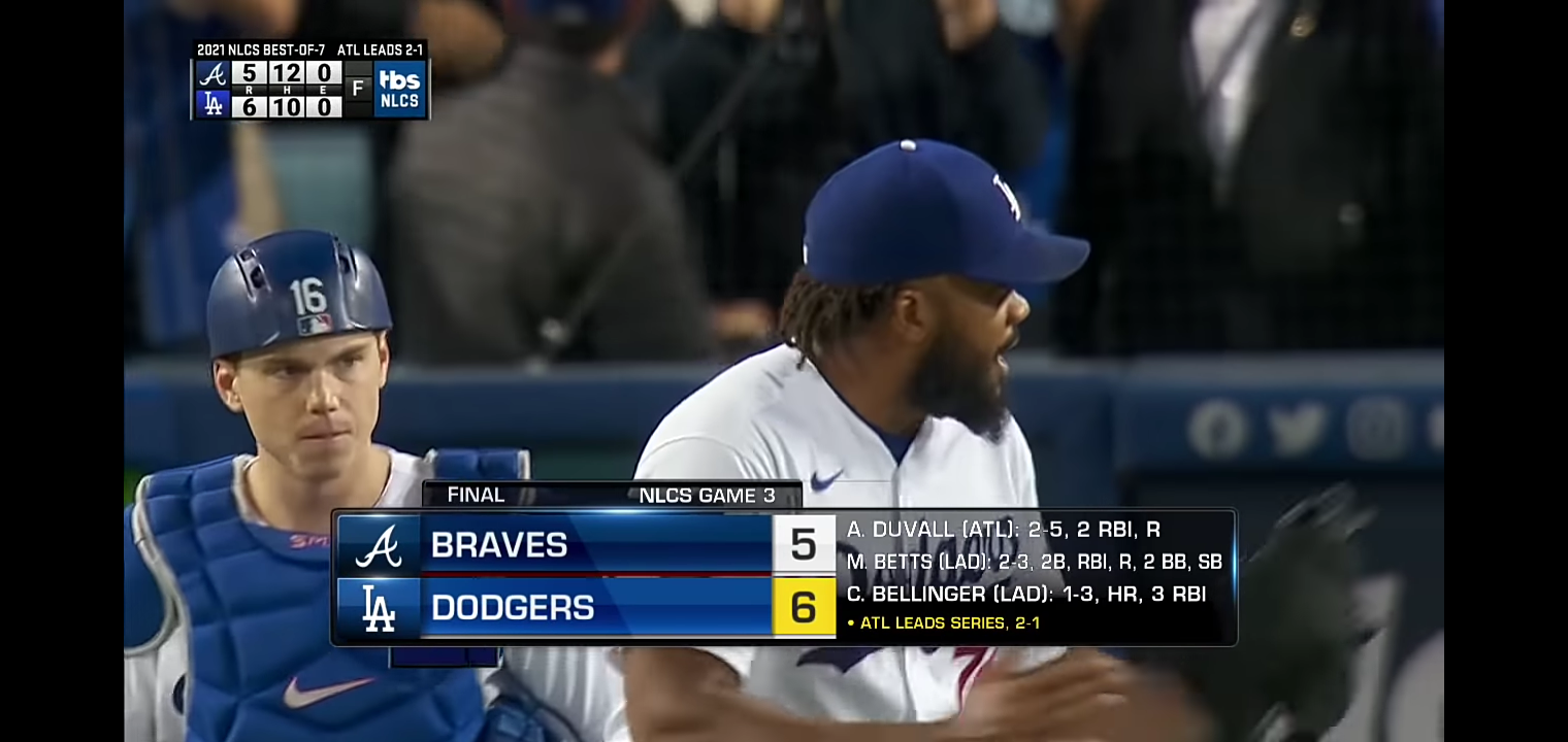 Braves vs. Dodgers NLCS Game 3 MLB Highlights
