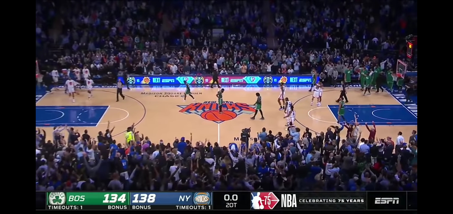 CELTICS @ KNICKS NBA HIGHLIGHTS
