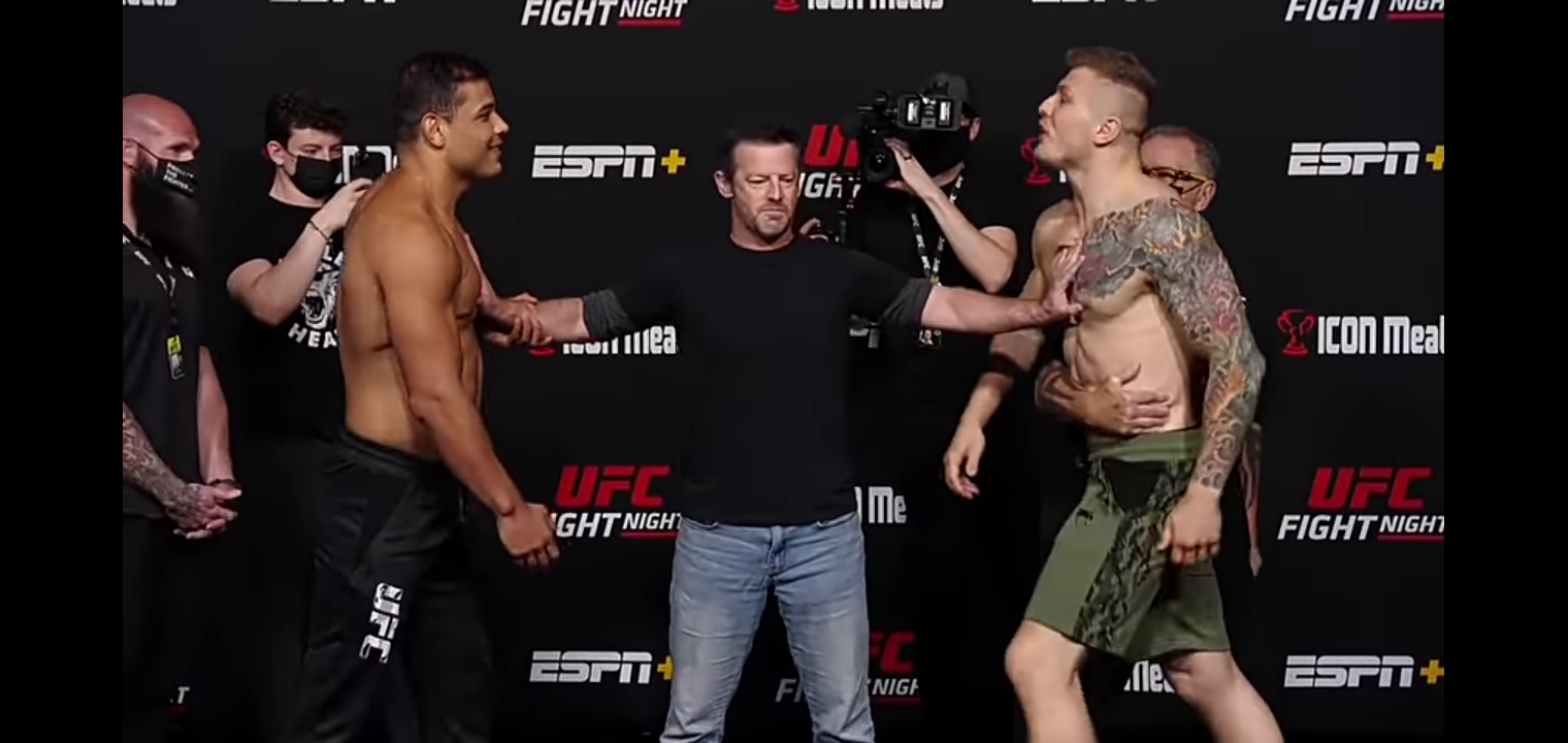 Marvin Vettori says he’ll punish Paulo Costa for being unprofessional
