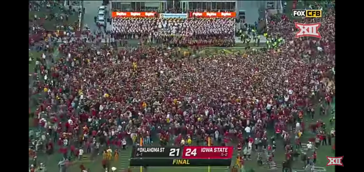 No. 8 Oklahoma State vs Iowa State Football Highlights