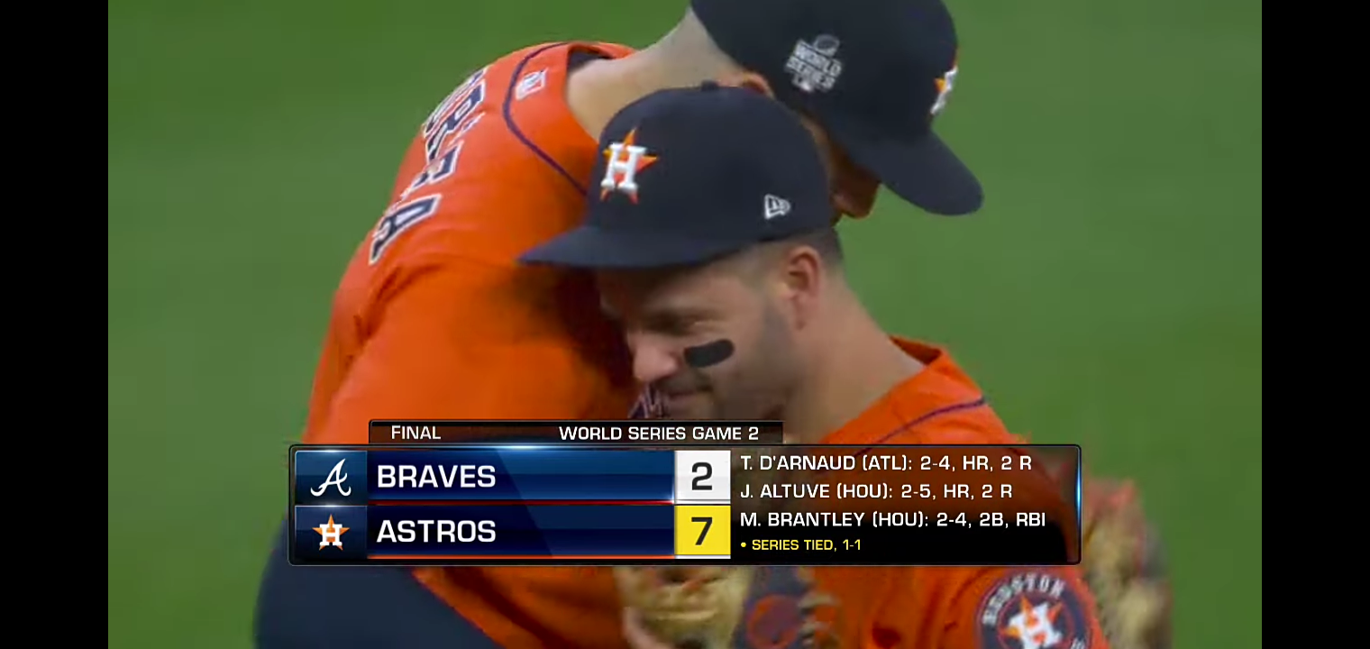 Braves vs. Astros World Series Game 2 MLB Highlights