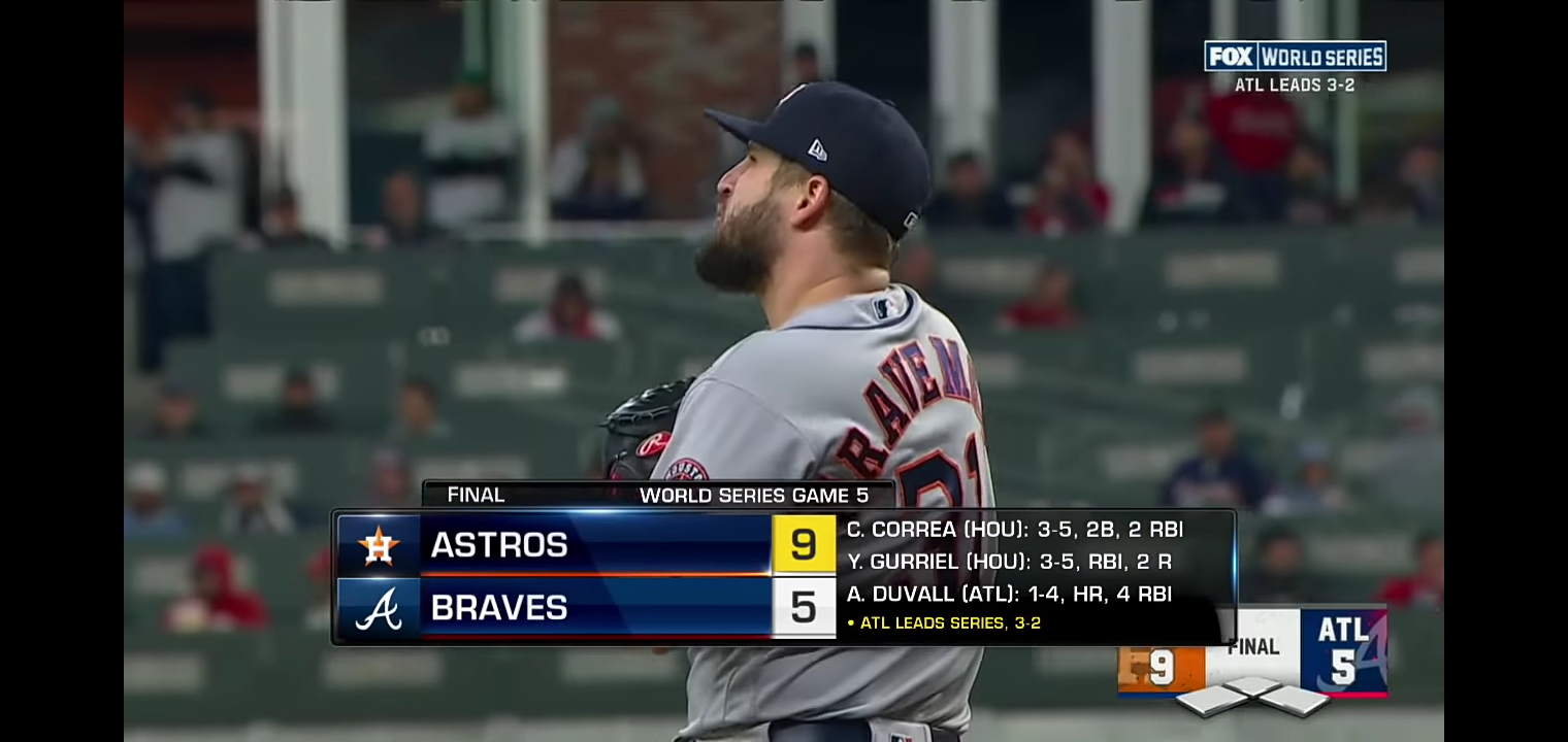 Astros vs. Braves World Series Game 5 MLB Highlights