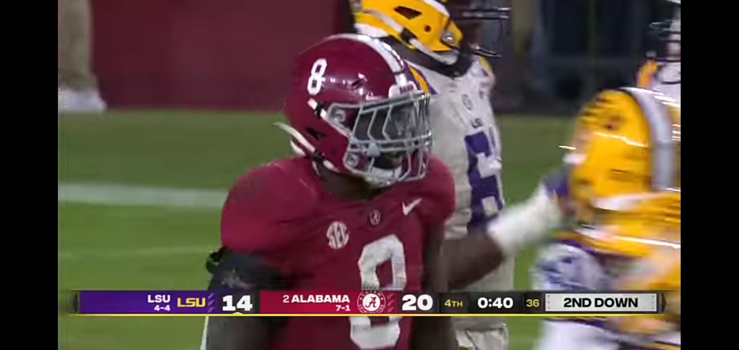 LSU Tigers at Alabama Crimson Tide