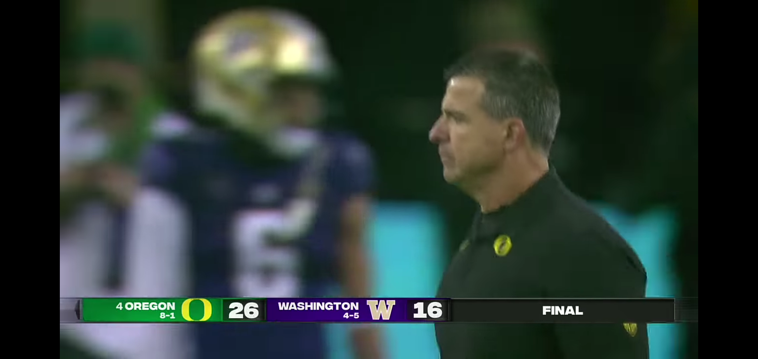 Oregon Ducks at Washington Huskies
