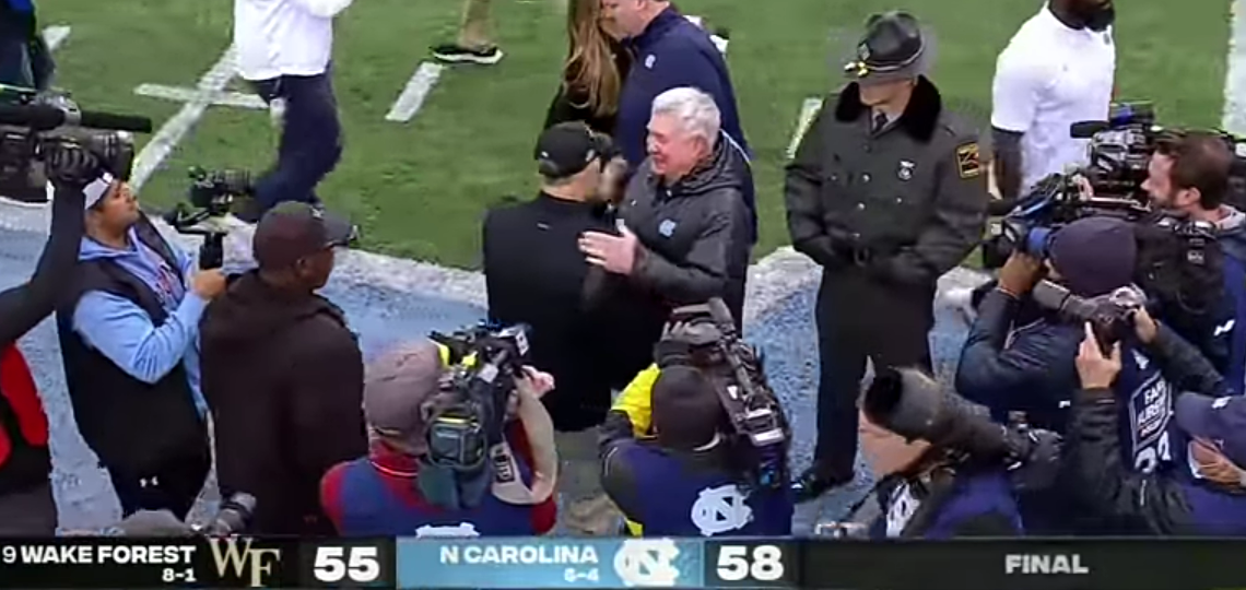 North Carolina ENDS Wake Forest’s perfect season