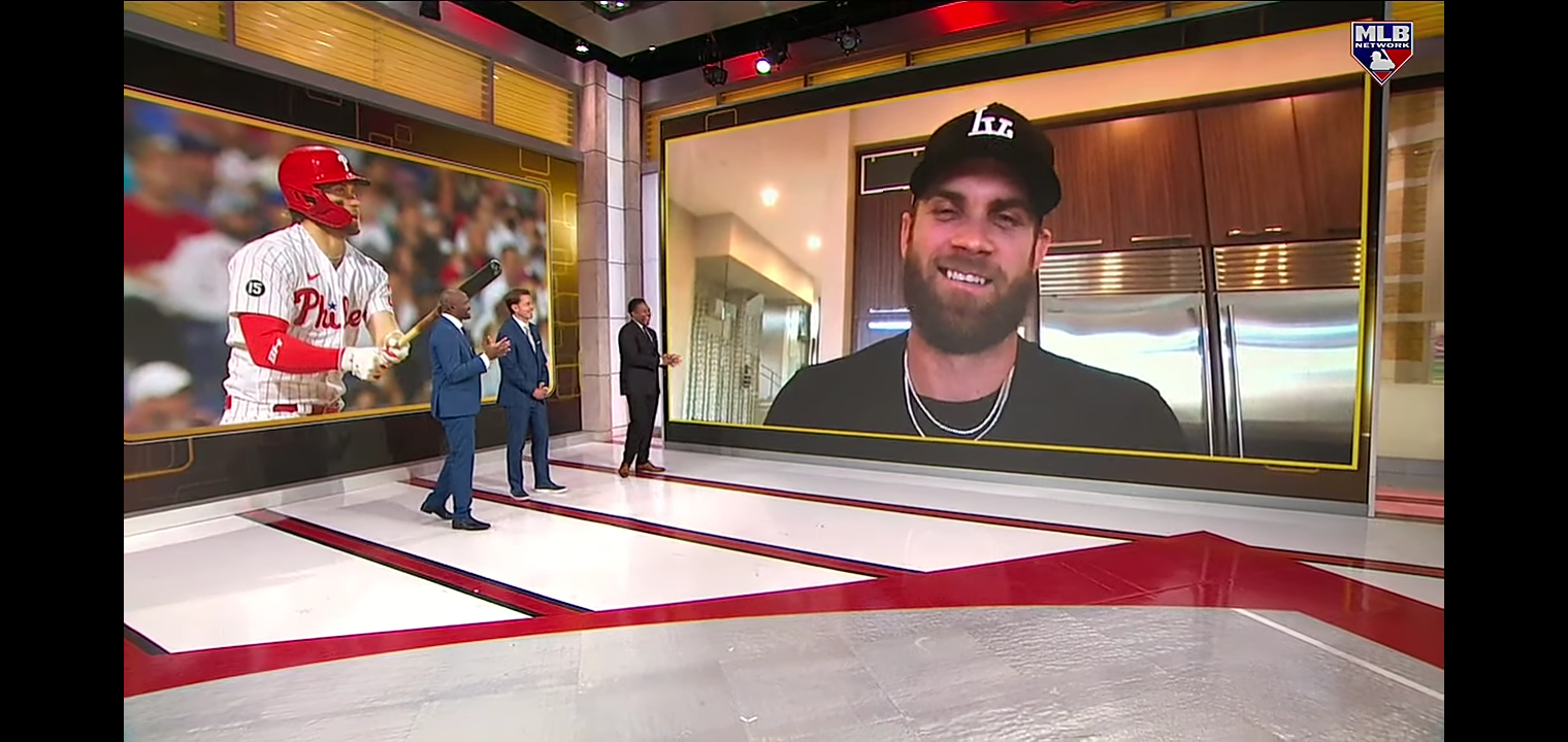 Bryce Harper wins his 2nd Hank Aaron Award
