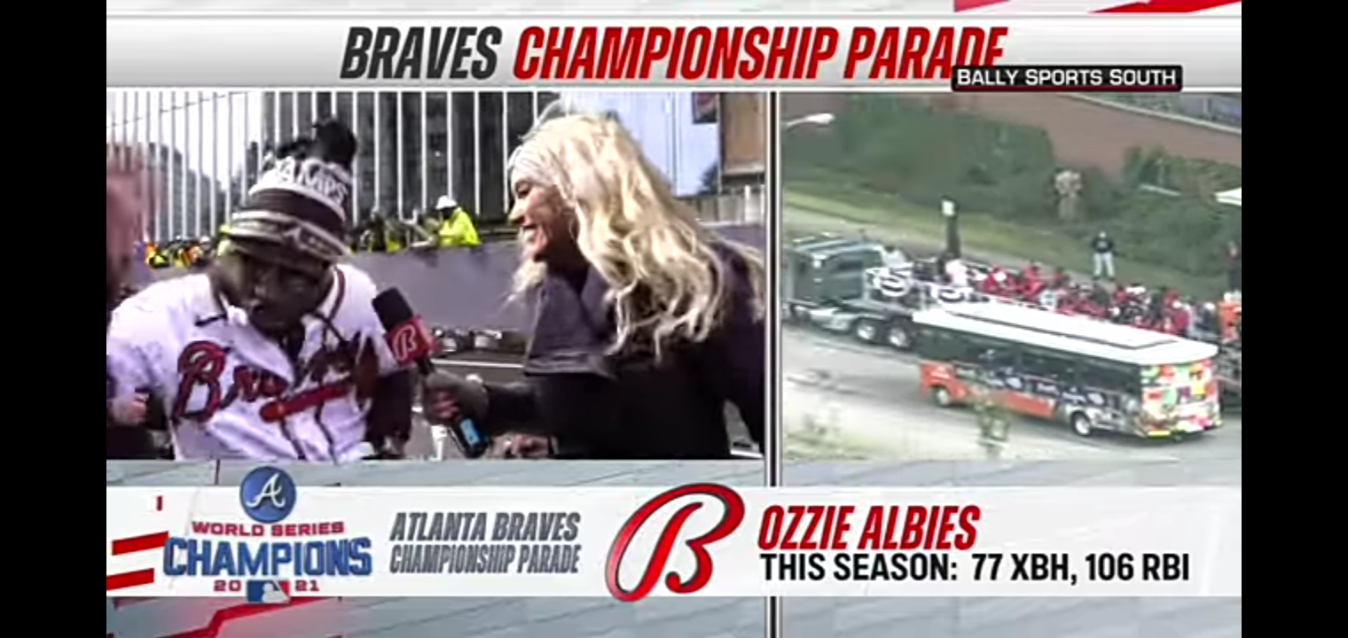 Braves have World Series Parade to celebrate championship!