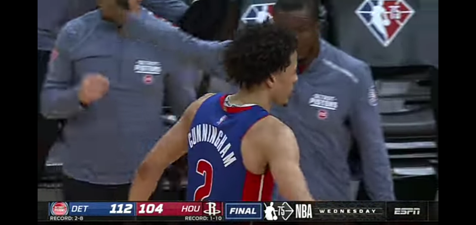 PISTONS @ ROCKETS NBA HIGHLIGHTS