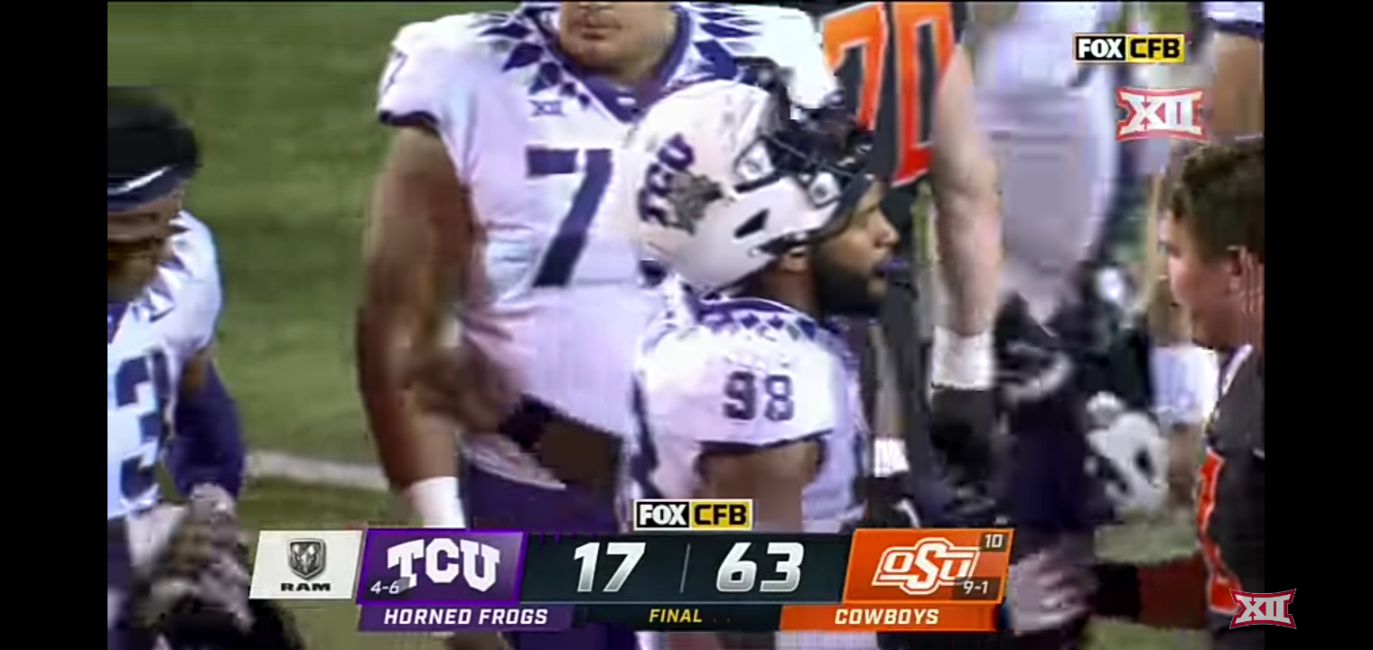 TCU vs No. 10 Oklahoma State
