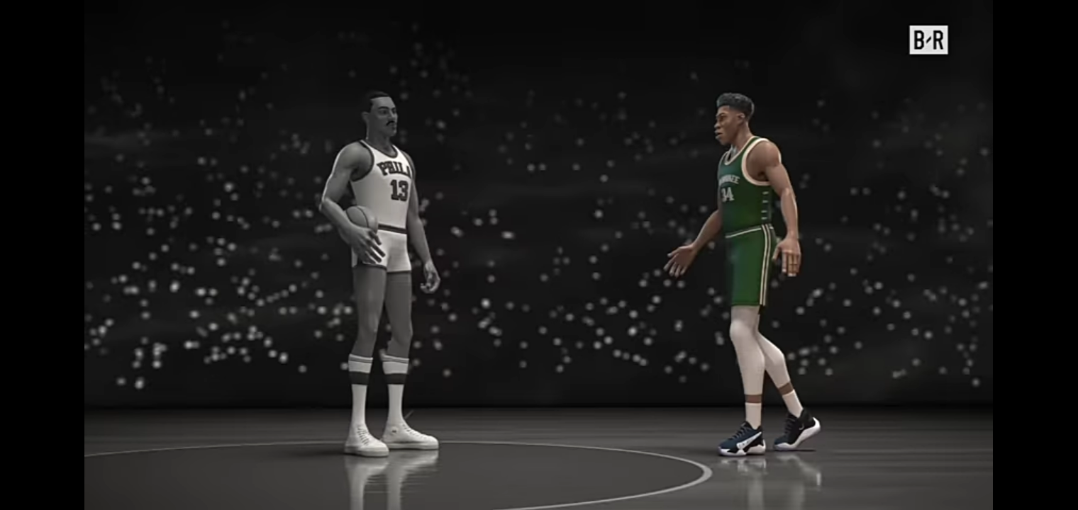 Prime Wilt Chamberlain vs. PRIME Giannis Antetokounmpo 1-on-1