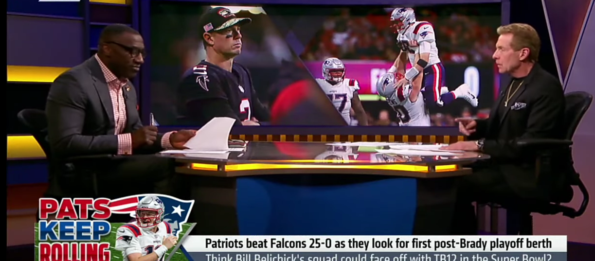 Skip “aghast” Mac Jones, Patriots Earn 25-0 Victory over Falcons as Matt Ryan Struggles