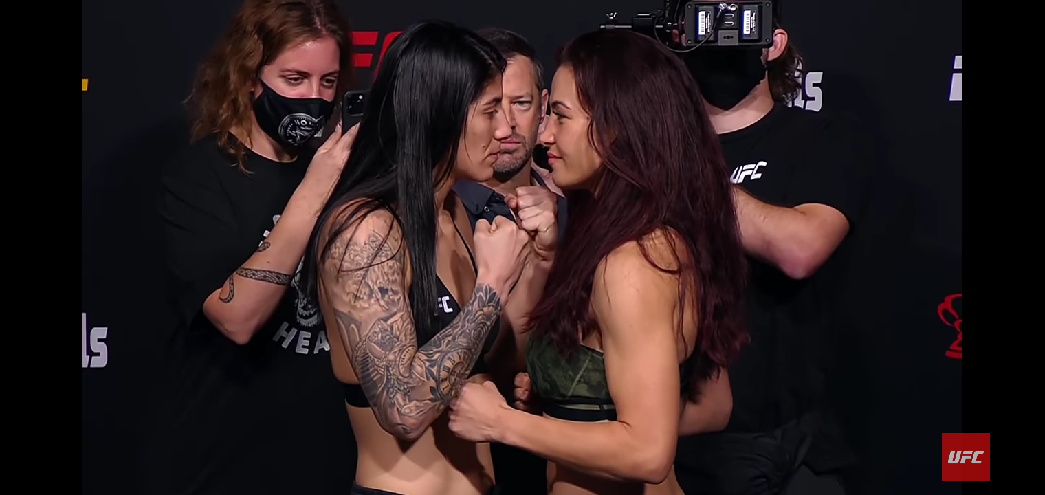 UFC Vegas 43: Weigh-in Faceoffs