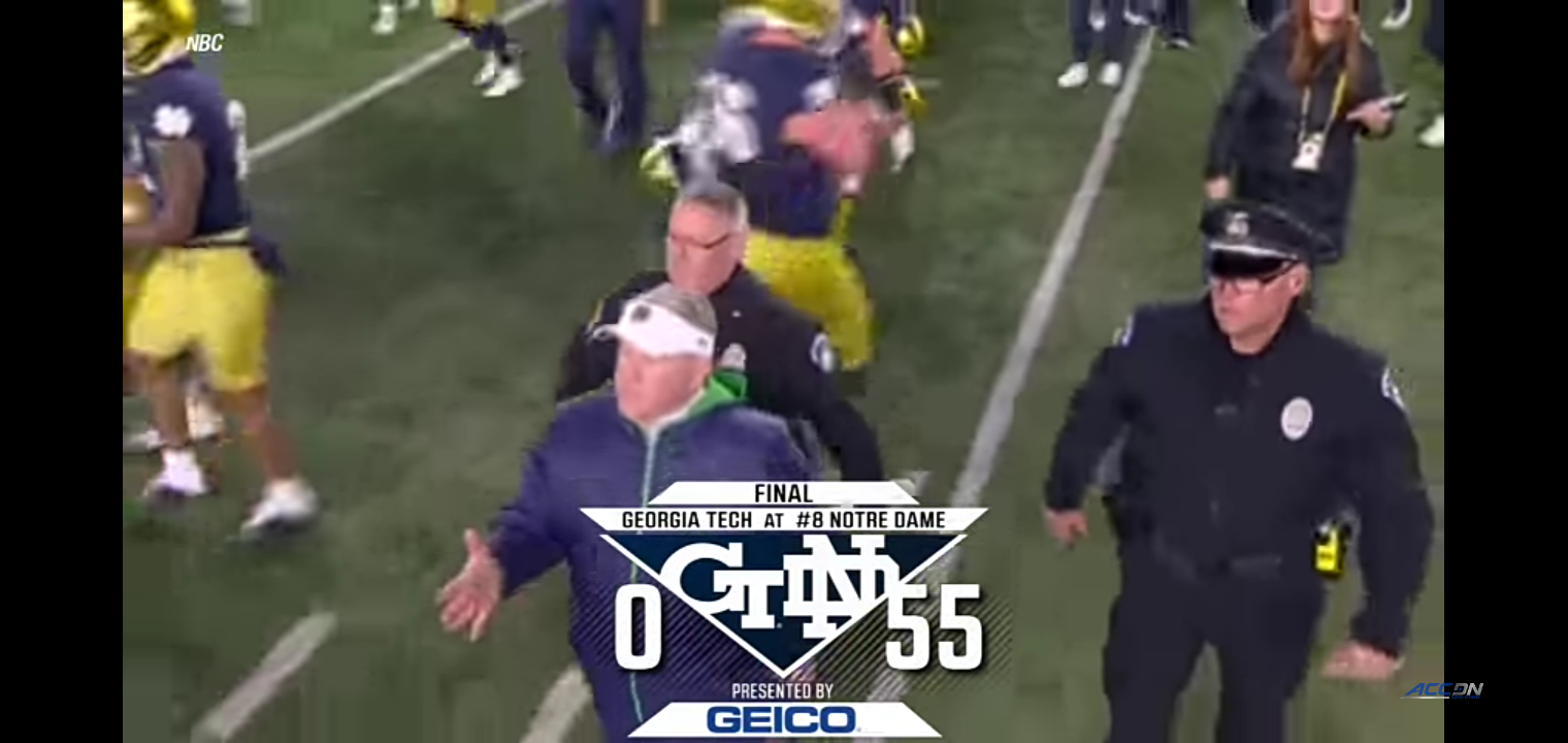 Georgia Tech vs. Notre Dame Football Highlights