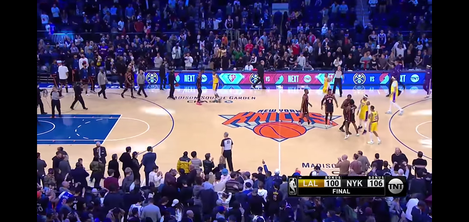 LAKERS @ KNICKS NBA HIGHLIGHTS
