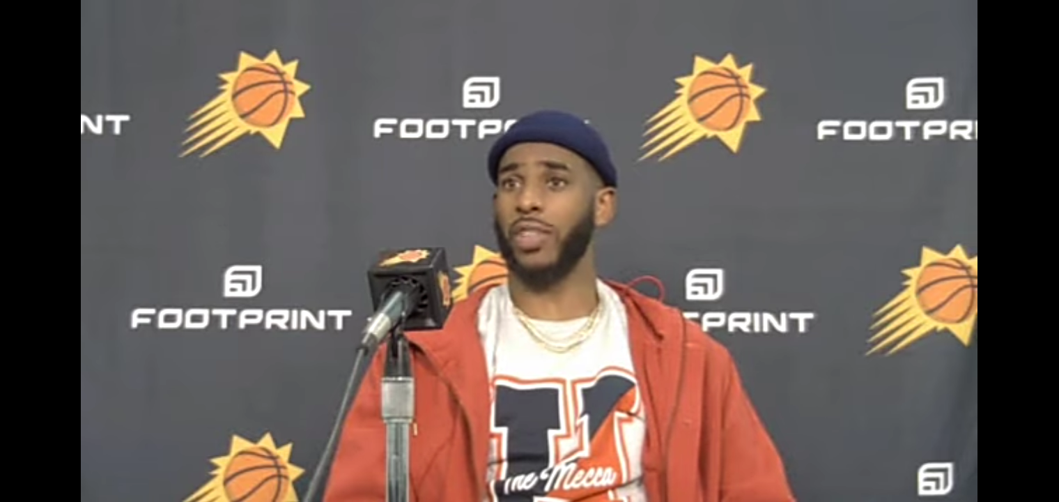 Chris Paul postgame; Suns beat the Warriors