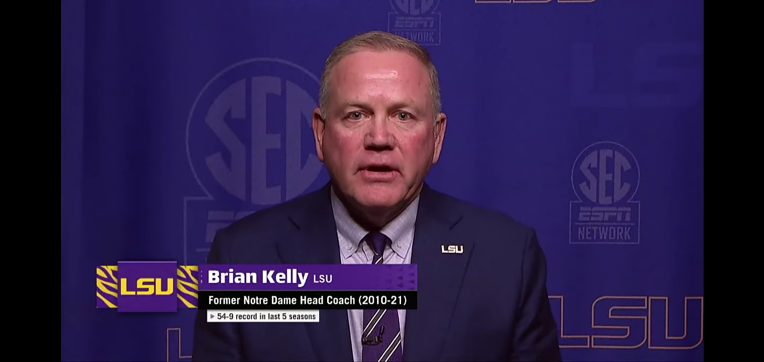 Brian Kelly on the decision to leave Notre Dame for LSU