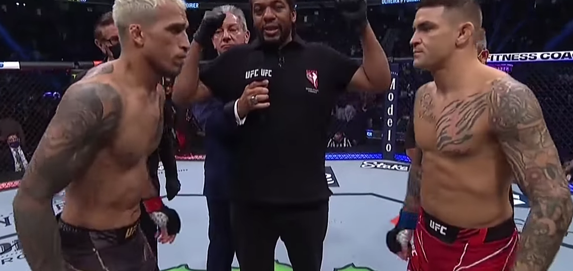 Charles Oliveira Vs Dustin Poirier FULL FIGHT