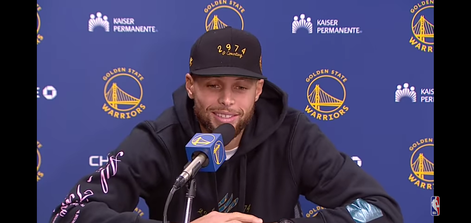 Steph on The GOAT Shooter: “I GOT THAT” 👏