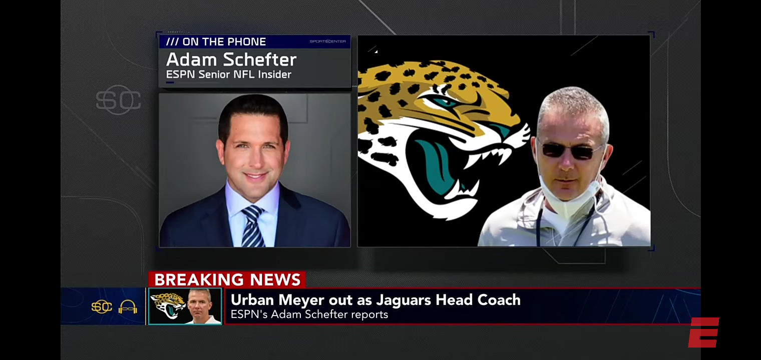 Urban Meyer fired after tumultuous first season with Jaguars